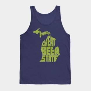 Michigan: The Great Beer State (Dry Hopped Edition) Tank Top